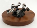 Four-Watch Winder with Walnut Base