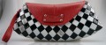 Nahui Ollin Arm Candy Purse in Black and White