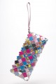 Nahui Ollin Arm Candy Fluffy Stuff Cotton Candy Clutch Purse
