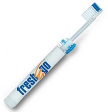 Fresh&Go Travel Toothbrush with Built-in Toothpaste