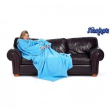 Slanket NEW Blanket with Sleeves Light Blue